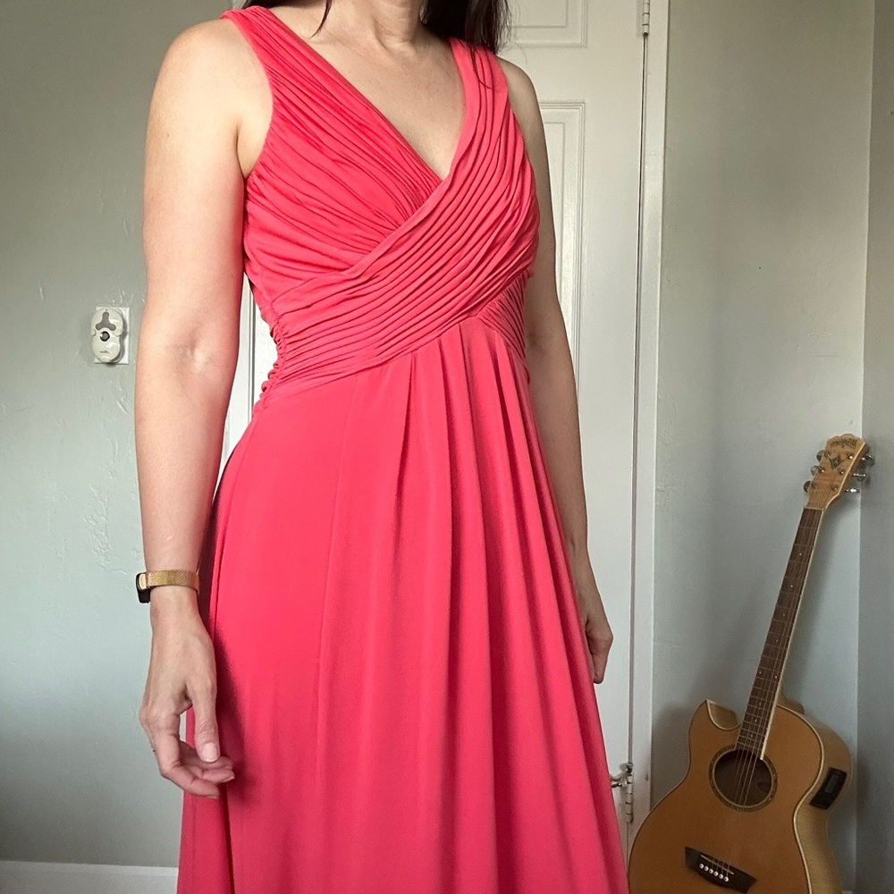 3/$20 Maxi dress, pink, size 6 - Picture 3 of 9